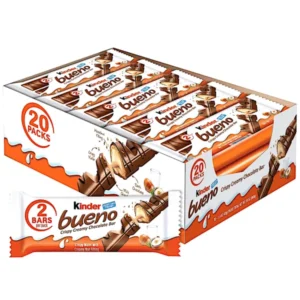KINDER BUENO CHOCOLATE BAR 20 PACK