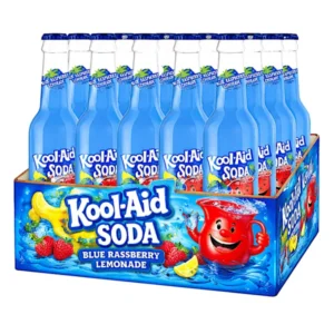 KOOLAID BLUE BERRY SODA 12 OZ 12 PACK