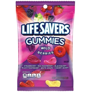 LIFESAVERS GUMMIES WILD BERRY 7OZ 12 CASE