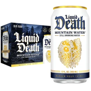 LIQUID DEATH MOUNTAIN WATER 19 OZ 12 PACK