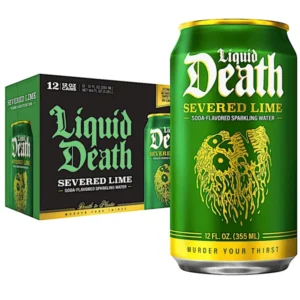 LIQUID DEATH SEVERED LIME 19 OZ 12 PACK
