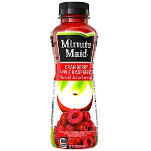 MINUTE MAID CRANBERRY APPLE RASPBERRY 12 OZ 24 CASE