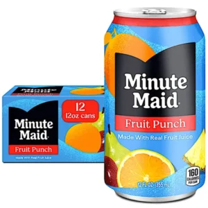 MINUTE MAID FRUIT PUNCH CAN 12 OZ 12 CASE