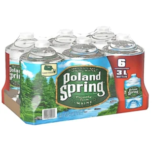 POLAND SPRING WATER 3LITER 6 CASE