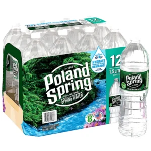 POLAND SPRING WATER 1.5 LITER 12 CASE