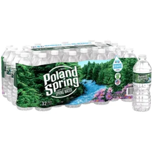 POLAND SPRING WATER 100% 16.9 OZ 32 CASE
