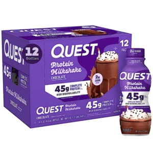 QUEST PROTEIN MILKSHAKE CHOCOLATE 14 OZ 12 CASE