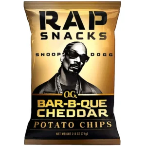 RAP SNACKS BAR B QUE CHEDDAR POPATO CHIPS 24 PACK