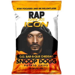 RAP SNACKS ICON BARBEQUE CHEDDAR SNOOP DOGG 24 PACK