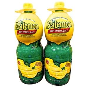 REALEMON JUICE 100% LEMON 48 OZ 2 PACK
