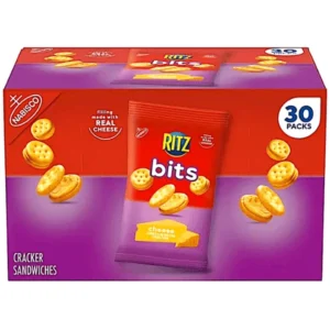 RITZ BITS CHEESE CRACKER SANDWICHES 30 PACK