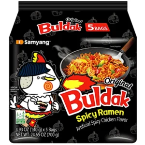 SAMYANG BULDAK BAGS BLACK RAMEN 5 PACK