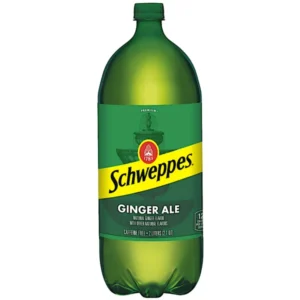 SCHWEPPES GINGER ALE 2 LT 8 CASE