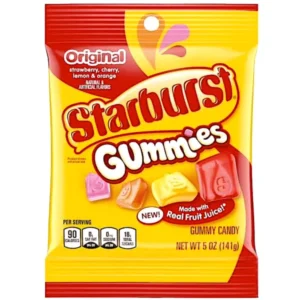 STARBURST GUMMIES ORIGINAL 5OZ 12 CASE