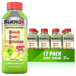 SUERO X LEMON 21 OZ 12 PACK