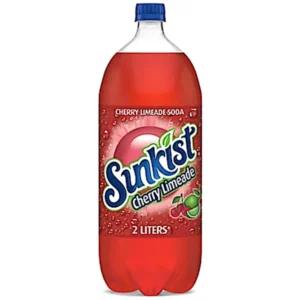 SUNKIST CHERRY LIMEADE 2 LITERS 6 CASE