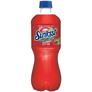 SUNKIST CHERRY LIMEADE 20 OZ 24 CASE