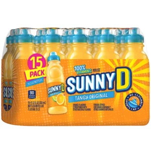 SUNNY D TANGY ORANGE 100% ORIGINAL 11.3 OZ 15 CASE