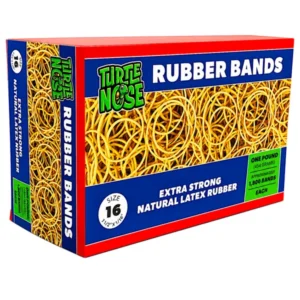 TURTLE NOSE RUBBER BANDS 1800 CASE