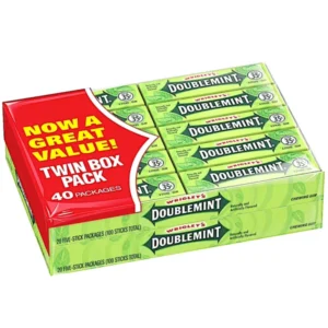 WRIGLEYS DOUBLEMINT GUM 40 PACK