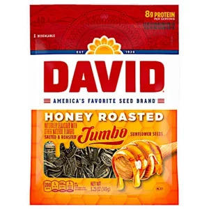 DAVID HONEY ROASTED JUMBO 12 PACK