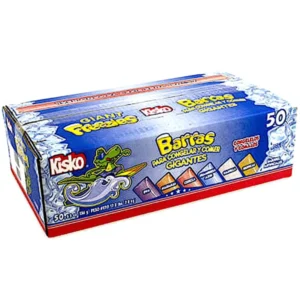KISKO GIANT FREEZIES FLAVORS 50 CASE