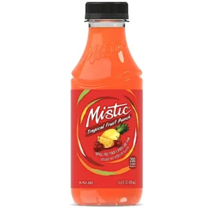 MISTIC DRINK TROPICAL FRUIT PUNCH 15.9 OZ 12 CASE