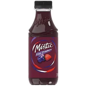 MISTIC JUICE DRINK GRAPE STRAWBERRY 15.9 OZ 12 CASE