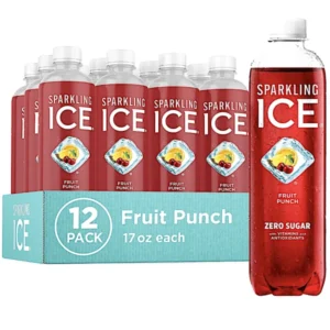 SPARKLING ICE FRUIT PUNCH 17OZ 12 CASE