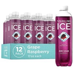 SPARKLING ICE GRAPE RASPBERRY 17OZ 12 CASE