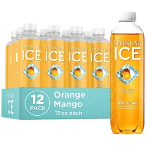 SPARKLING ICE ORANGE MANGO 17OZ 12 CASE