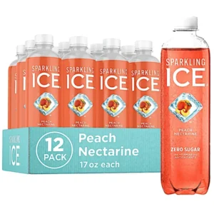 SPARKLING ICE PEACH NECTARINE 17OZ 12 CASE