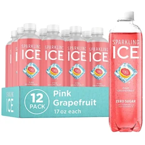 SPARKLING ICE PINK GRAPEFRUIT 17OZ 12 CASE