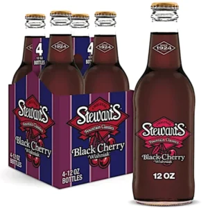 STEWART'S BLACK CHERRY 12 OZ 24 CASE
