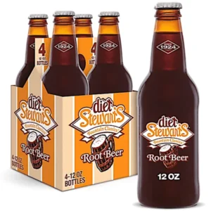 STEWART'S DIET ROOT BEER 12 OZ 24 CASE
