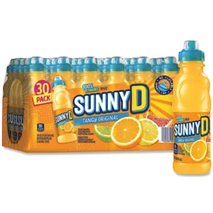 SUNNY D TANGY ORANGE 100% ORIGINAL 11.3 OZ 30 CASE