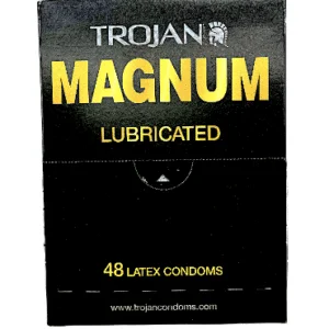 TROJAN MAGNUM  48 CONDOMS