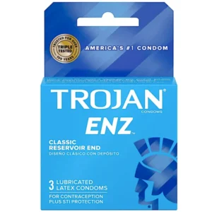 TROJAN MAGNUM ENZ BLUE SIZE 3CT 6 PACK