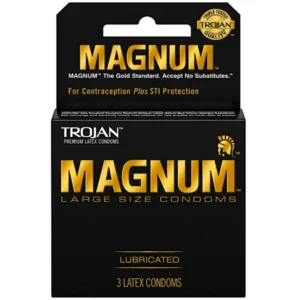 TROJAN MAGNUM LARGE SIZE 3CT 6 PACK