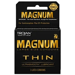 TROJAN MAGNUM THIN SIZE 3CT 6 PACK