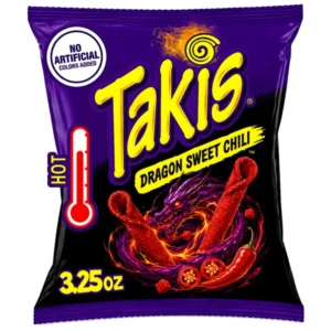 TAKIS DRAGON SWEET CHILI 3.25 OZ 20 CASE