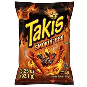 TAKIS SMOKIN BBQ 3.25 OZ 20 CASE