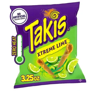 TAKIS XTREME LIME 3.25 OZ 20 CASE
