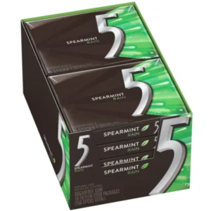 5 GUM SPEARMINT RAIN 10 CASE
