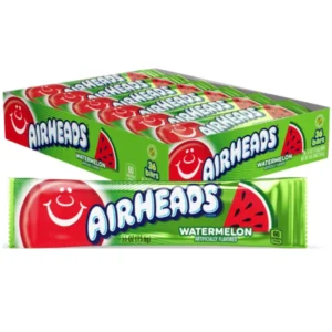 AIRHEADS WATERMELON SINGLES ONLY 2 OZ 36 CASE