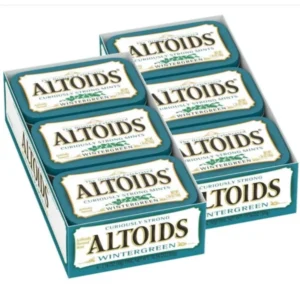 ALTOIDS WINTERGREEN BREATH MINTS 12 CASE
