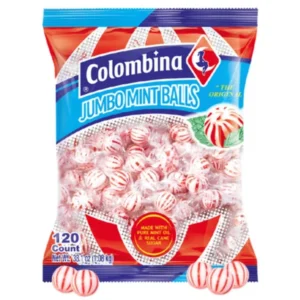 COLOMBINA JUMBO SPEARMINT BALL 7 LB