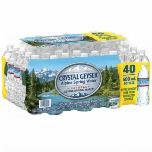 CRYSTAL GEYSER WATER 100% 16.9 OZ 40 CASE