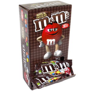 M&M'S MILK CHOCOLATE CANDY 1.69 OZ 36 CASE