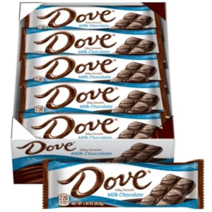 DOVE MILK CHOCOLATE SINGLES BAR 18 CASE